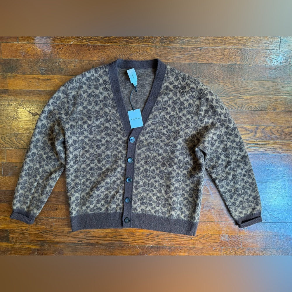 Coach Men’s Signature Cardigan